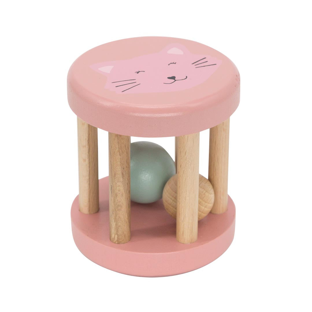 Trixie Rollrassel aus Holz - Mrs. Cat