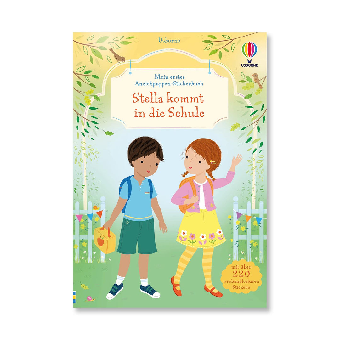 Mein erstes Anziehpuppen-Stickerbuch: Stella kommt in die Schule