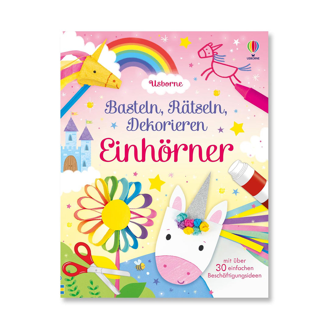 Basteln, Rätseln, Dekorieren: Einhörner