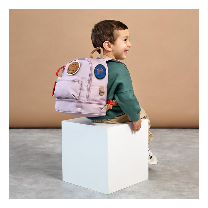 LÄSSIG Kinderrucksack - Little Gang, lila