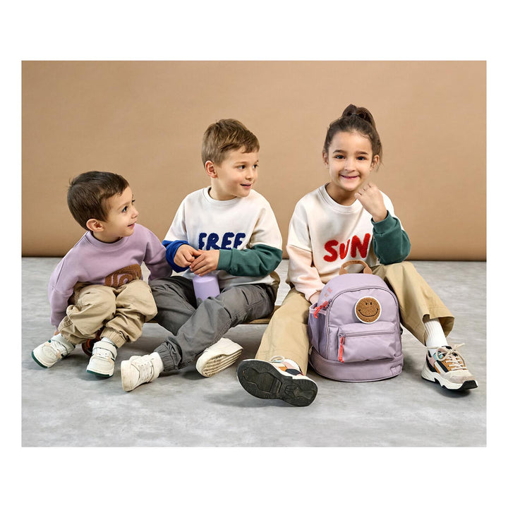 LÄSSIG Kinderrucksack - Little Gang, lila