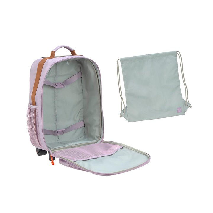 LÄSSIG Kinderkoffer - Trolley, Little Gang, lila