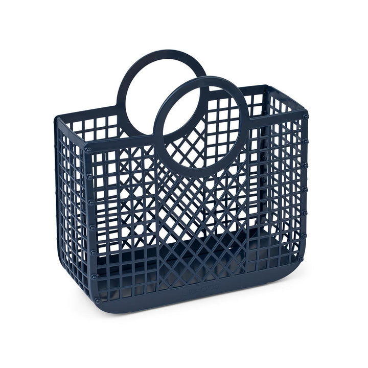 LIEWOOD Korbtasche Bloom, classic navy