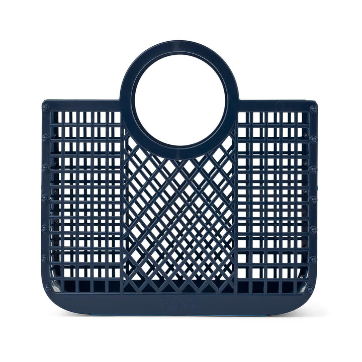 LIEWOOD Korbtasche Bloom, classic navy