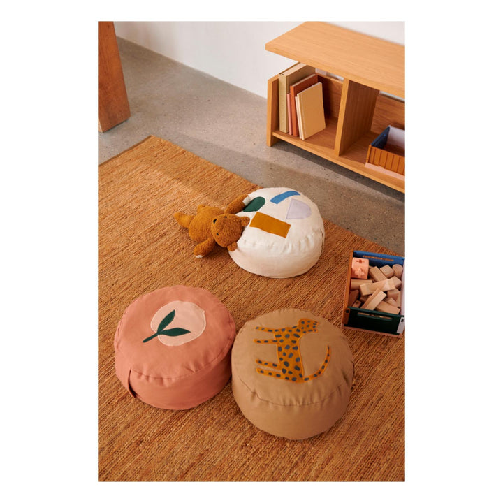 LIEWOOD Mini-Sitzsack Betsy, leopard / oat