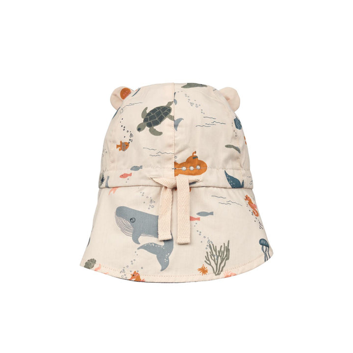 LIEWOOD Sonnenhut Gorm, wendbar, sea creature/sandy