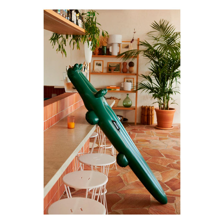 LIEWOOD Luftmatratze Krokodil, grün