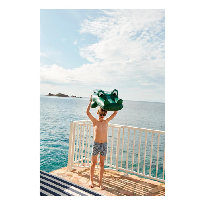 LIEWOOD Luftmatratze Krokodil, grün