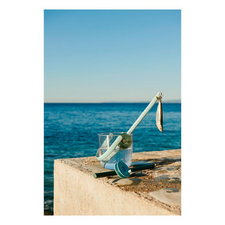 LIEWOOD Crab Rod Set - Krabbenangel Set Cora, garden green