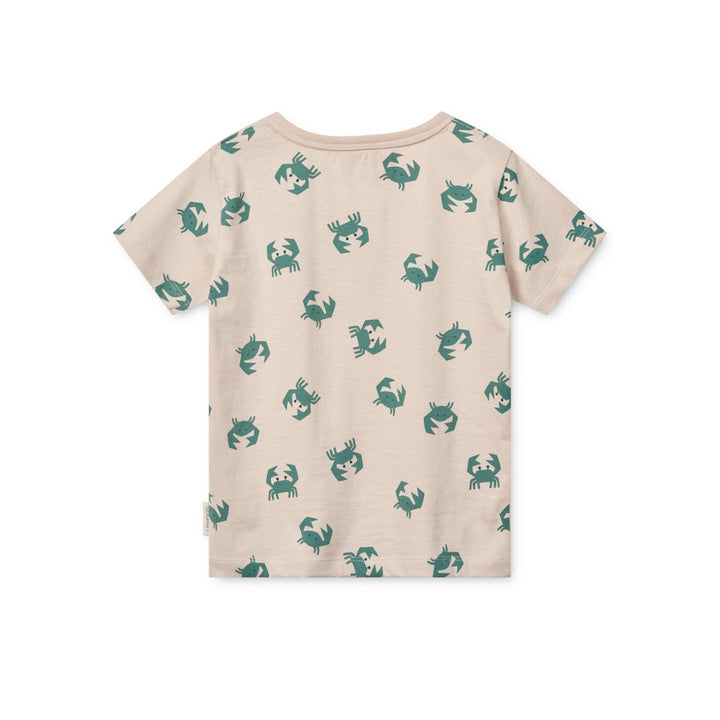 LIEWOOD Printed Shirt Apia, crab/sandy