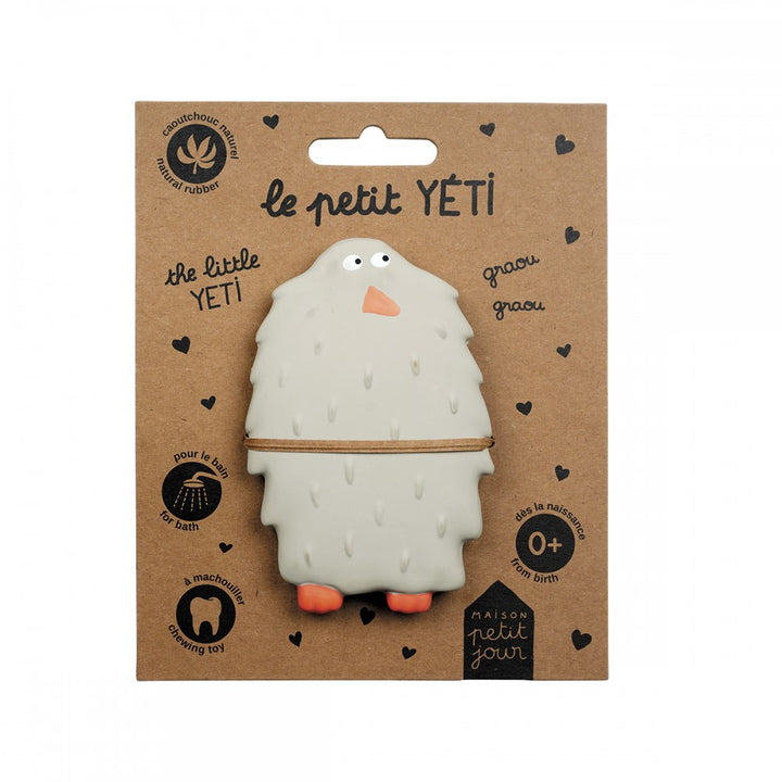 PETIT JOUR Beißring, Naturkautschuk, Yeti