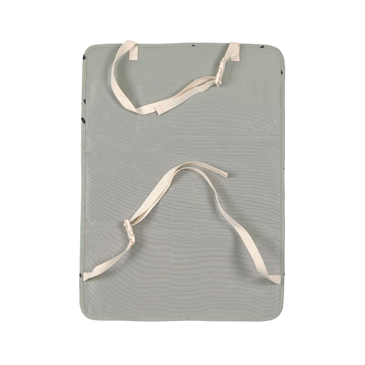 LÄSSIG Rücksitz Organizer Happy Prints, light olive