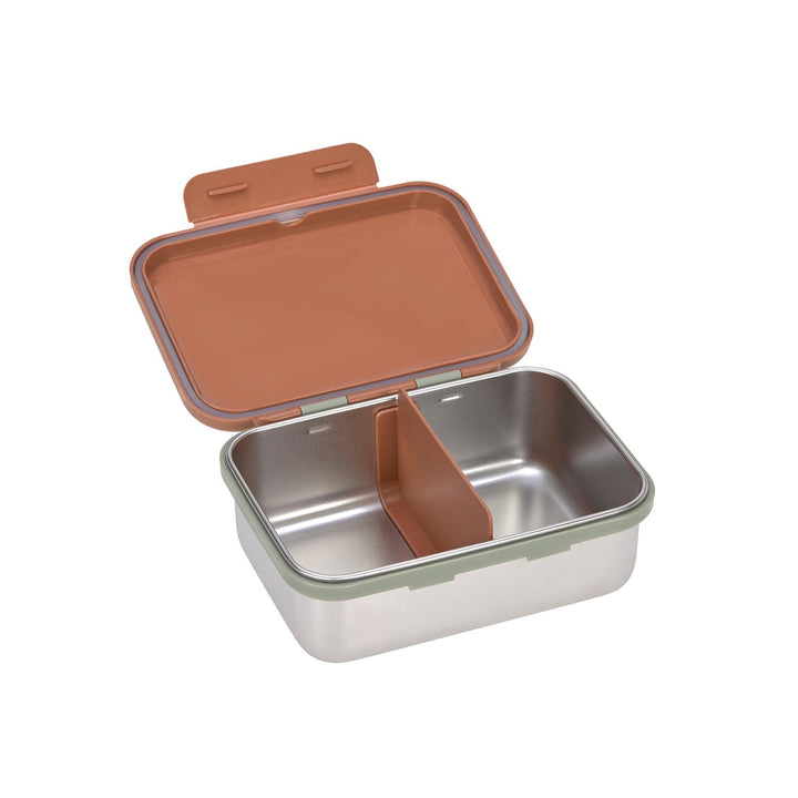 LÄSSIG Brotdose Happy Prints, caramel