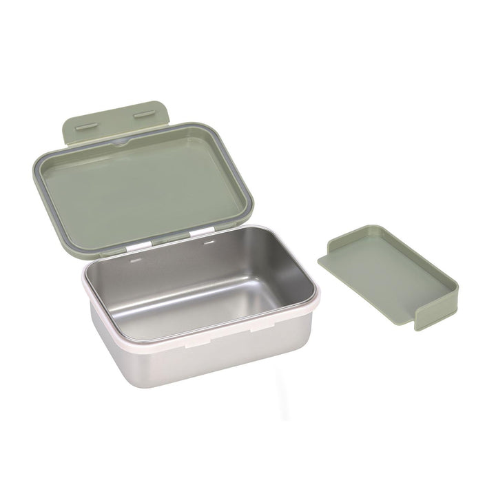 LÄSSIG Brotdose Happy Prints, light olive