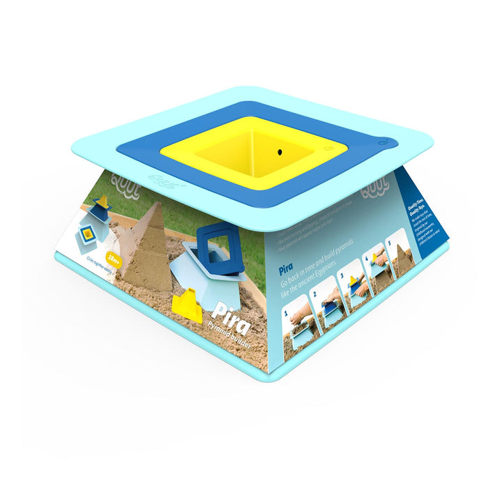 Quut Sandspielzeug Pira blau/gelb