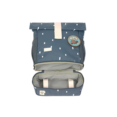 LÄSSIG Kinderrucksack Rolltop - Happy Prints, midnight blue