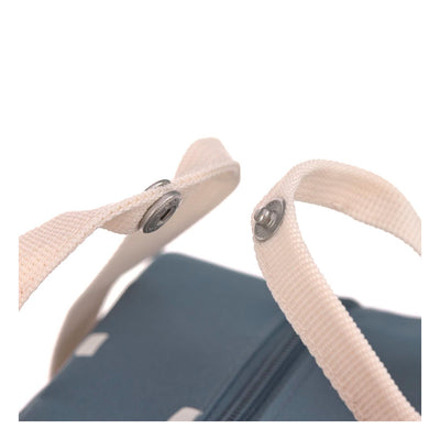 LÄSSIG Kindergartenrucksack Mini Square - Happy Prints, Dunkelblau