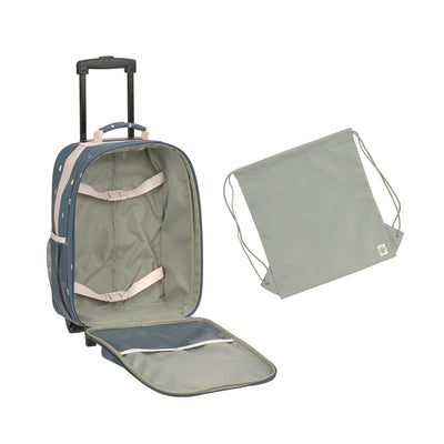 LÄSSIG Kindertrolley Happy Prints, midnight blue