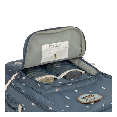 LÄSSIG Kindertrolley Happy Prints, midnight blue