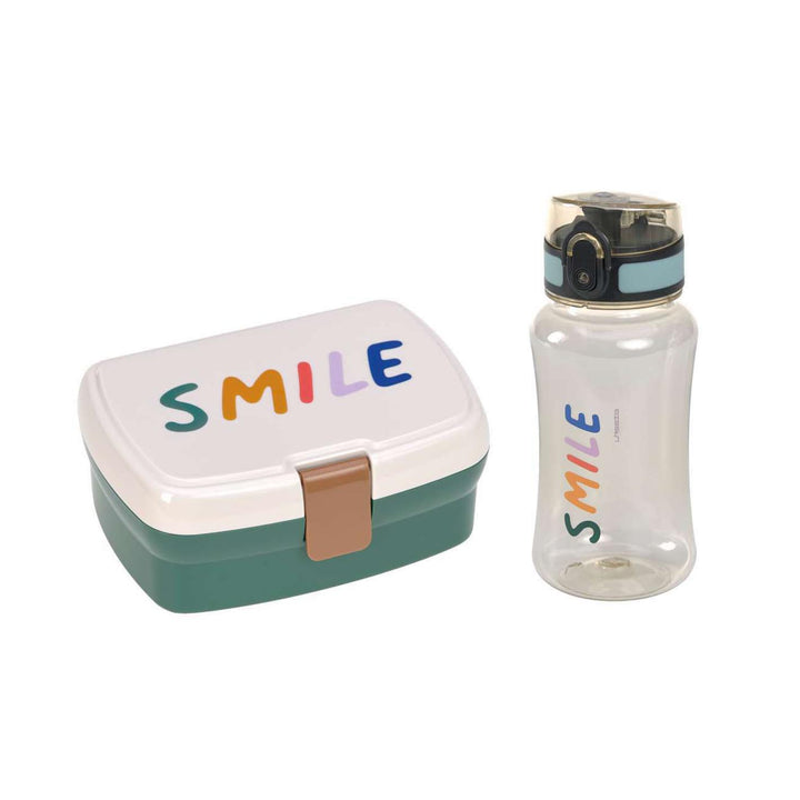 Lässig Lunch Set, Little Gang, smile ocean green
