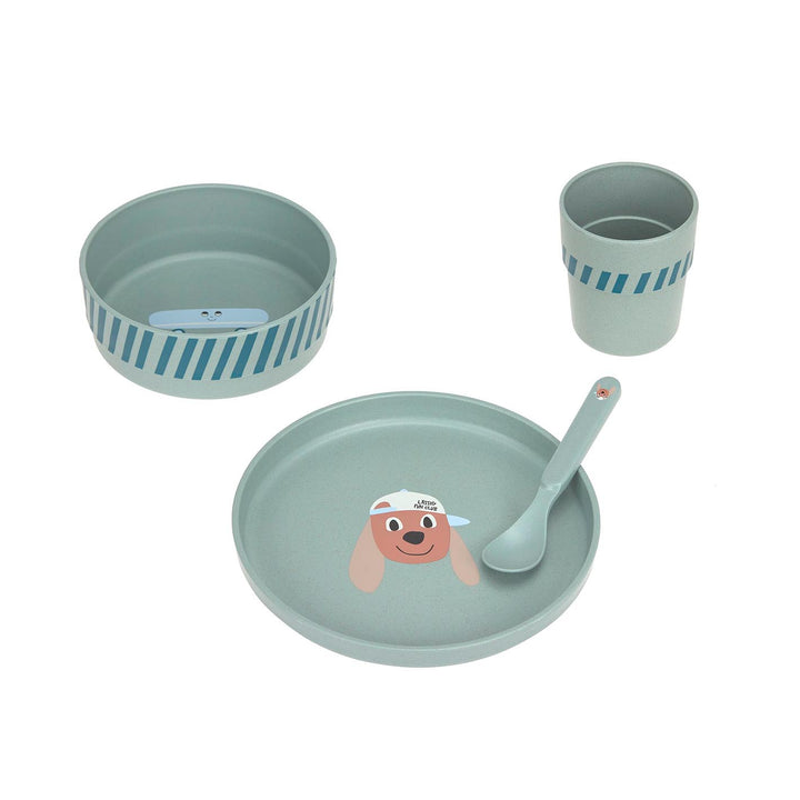 LÄSSIG Kindergeschirr Set - Tiny Team, Hund