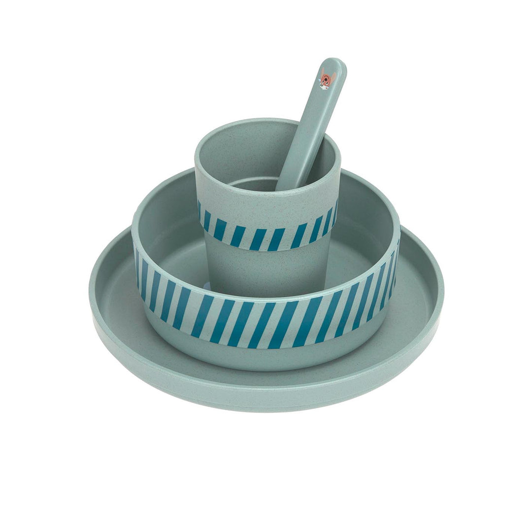 LÄSSIG Kindergeschirr Set - Tiny Team, Hund