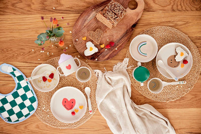 Lässig Kinder Geschirr-Set, Herz