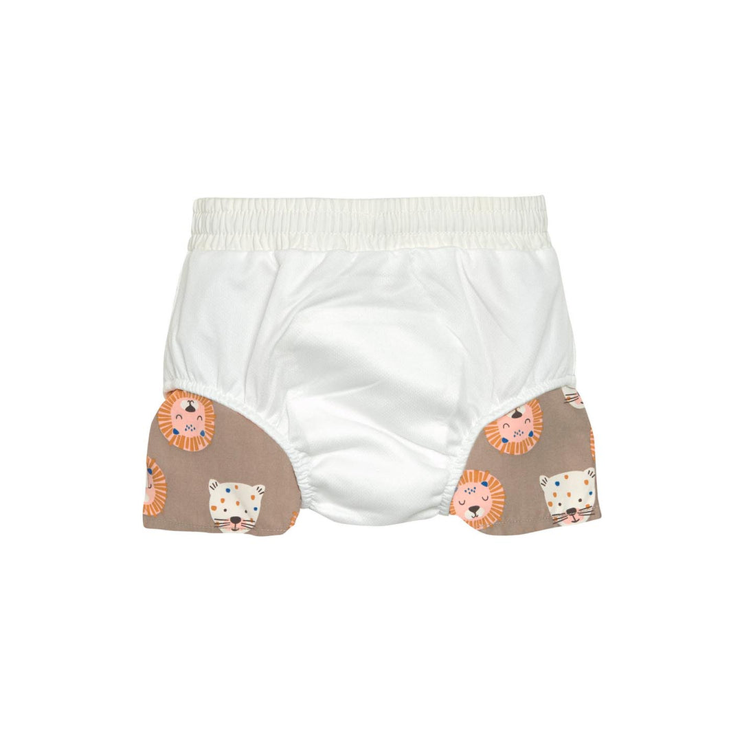 LÄSSIG Badehose Baby, Wildkatzen braun