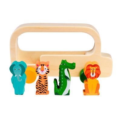 Rex London Holz Bus Colourful Creatures