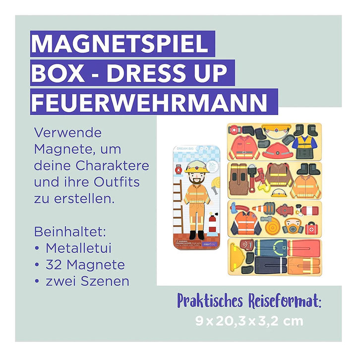 Magnetspielbox – Feuerwehrmann