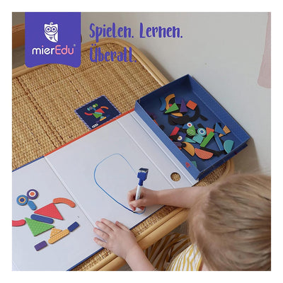 Kreative Magnetspielbox – Formen