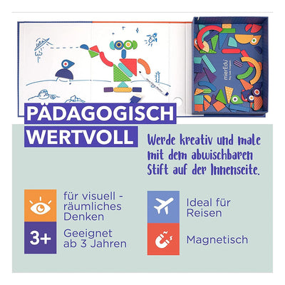 Kreative Magnetspielbox – Formen