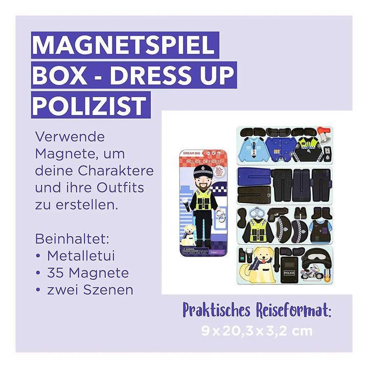 Magnetspielbox – Polizist