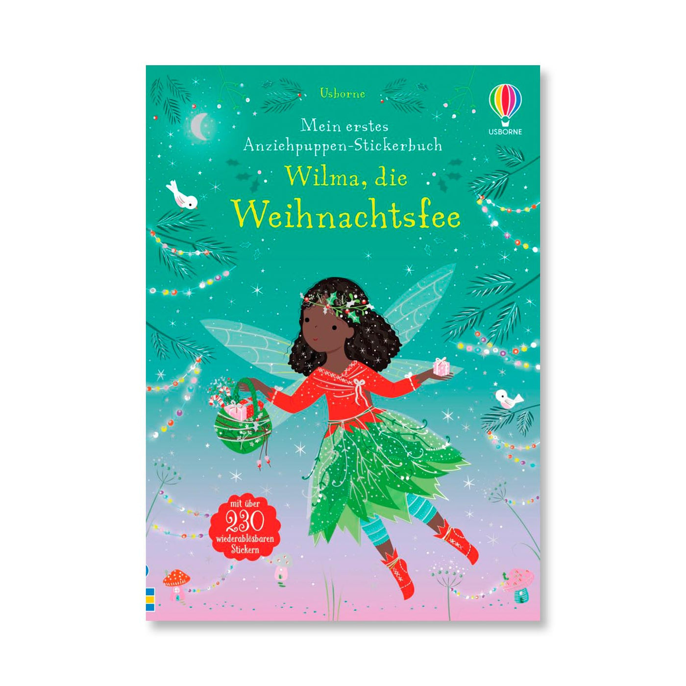 Mein erstes Anziehpuppen-Stickerbuch: Wilma, die Weihnachtsfee