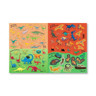 Stickerbuch: Dinosaurier