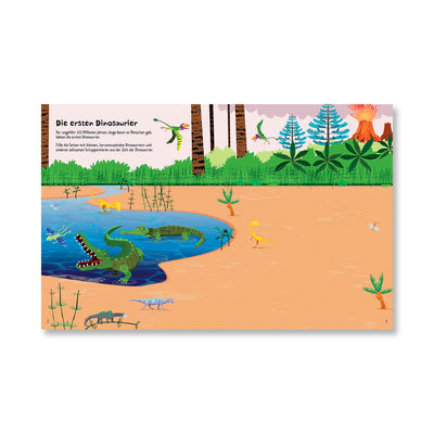 Stickerbuch: Dinosaurier