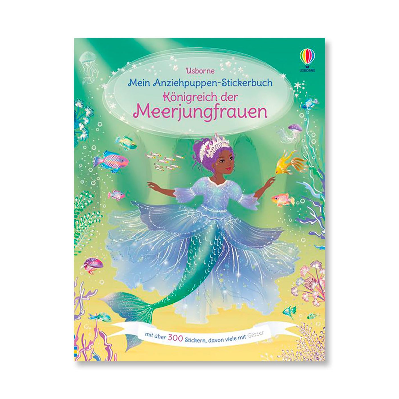 Anziehpuppen-Stickerbuch: Königreich der Meerjungfrauen