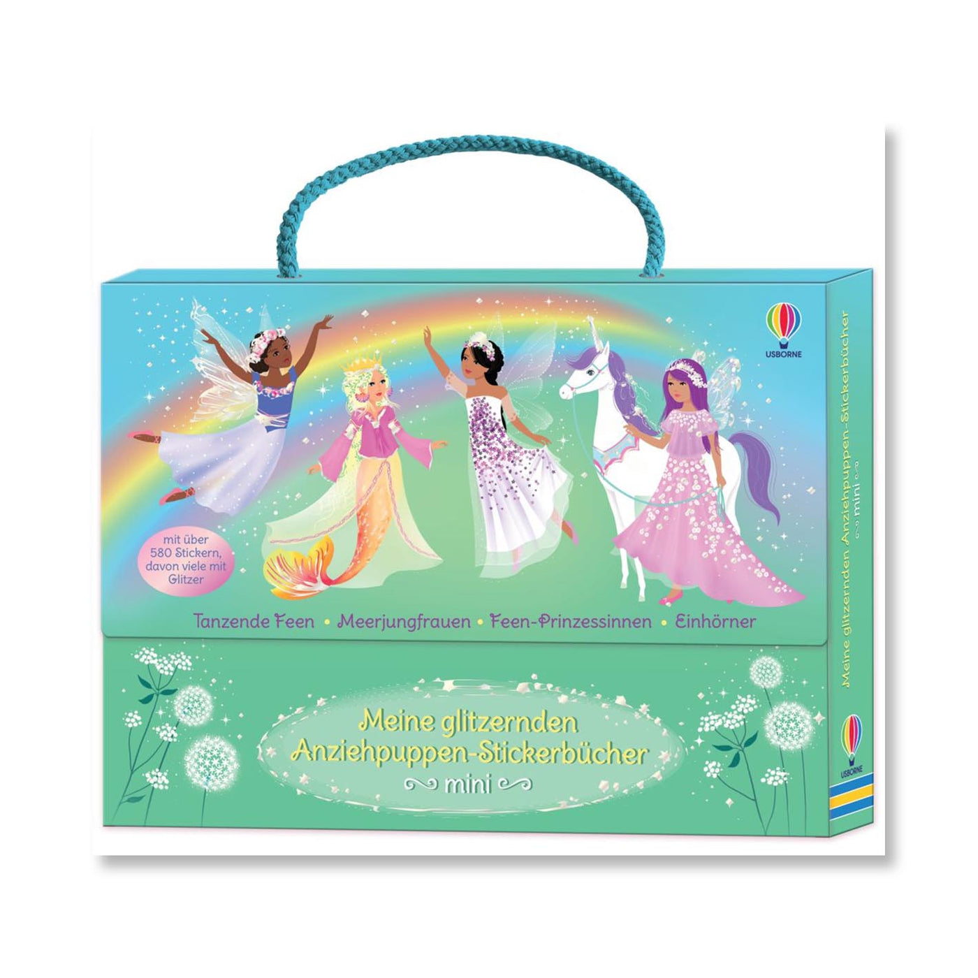 Meine glitzernden Anziehpuppen-Stickerbücher: mini
