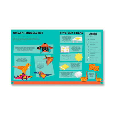 Origami-Set für Einsteiger, Dinosaurier