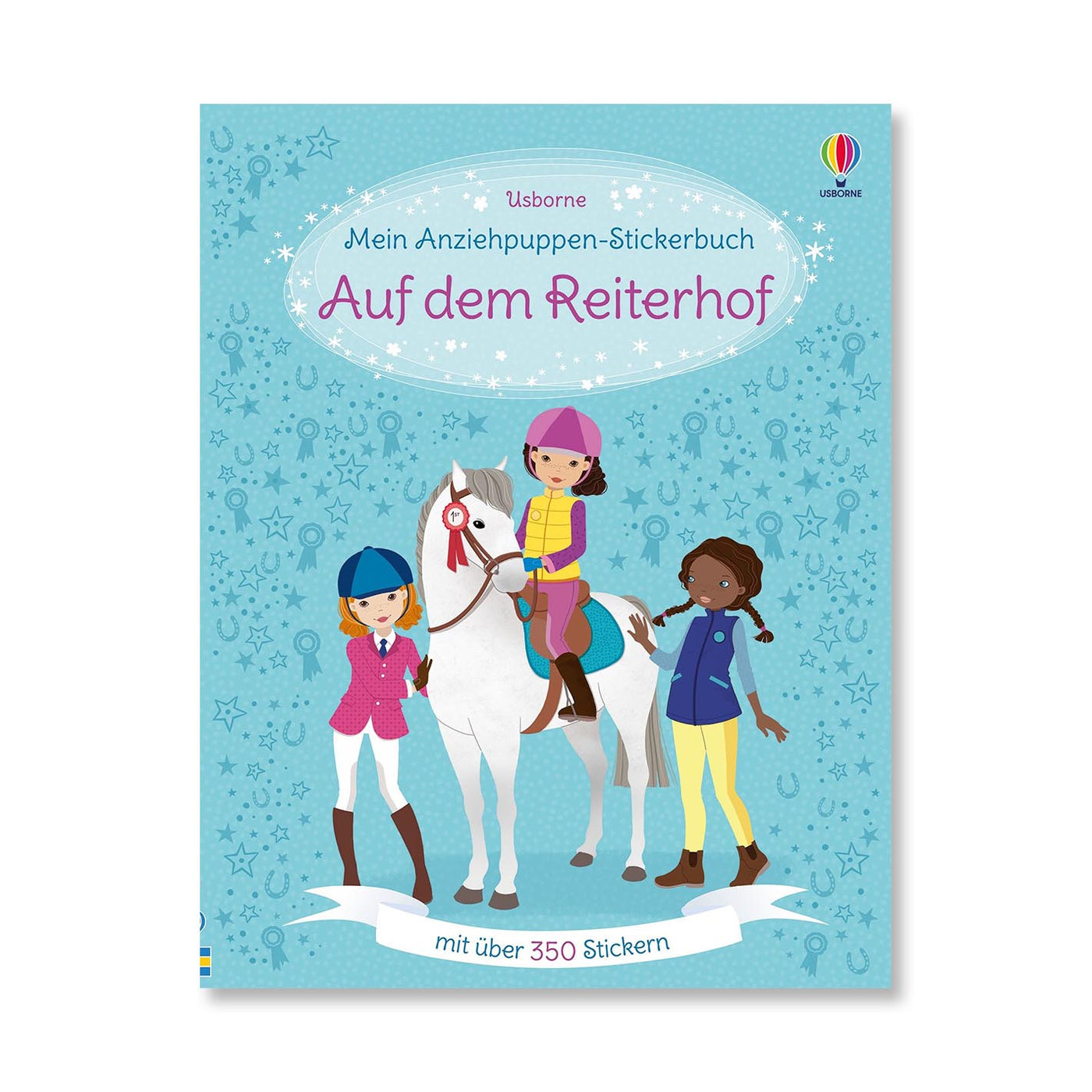 Anziehpuppen-Stickerbuch: Auf dem Reiterhof