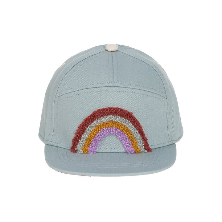 LÄSSIG Base Cap Kinder - Little Gang, rainbow hellblau