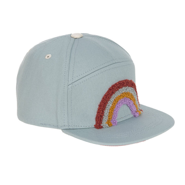LÄSSIG Base Cap Kinder - Little Gang, rainbow hellblau