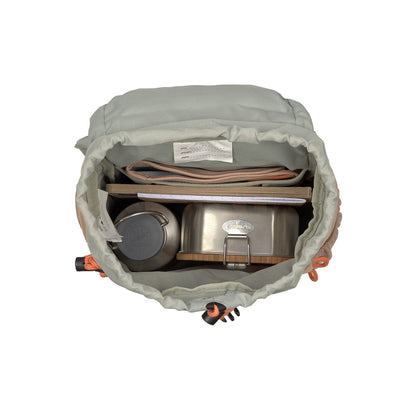 LÄSSIG Rucksack Outdoor, nature hazelnut