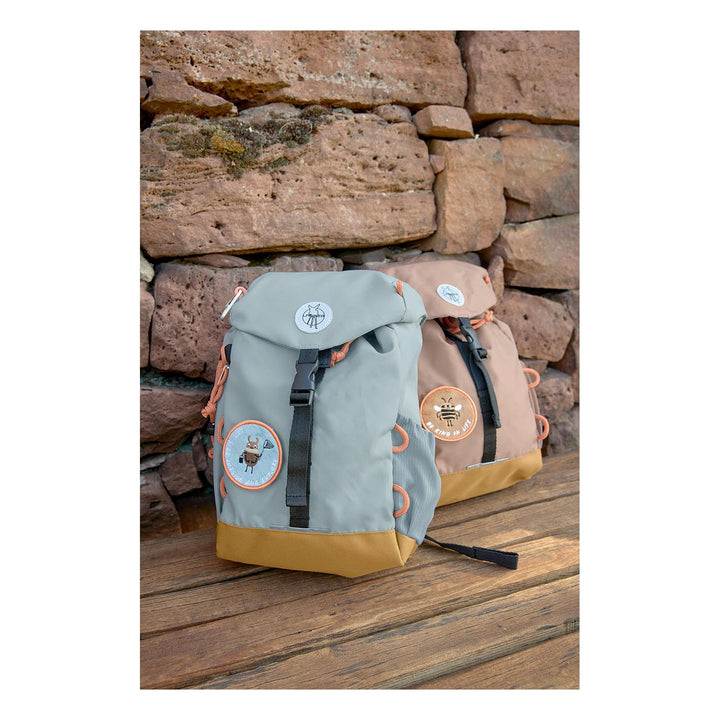 LÄSSIG Wanderrucksack Kinder 9L, nature light blue