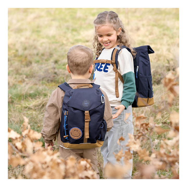 LÄSSIG Wanderrucksack Kinder 9 L - Little Gang, dunkelblau
