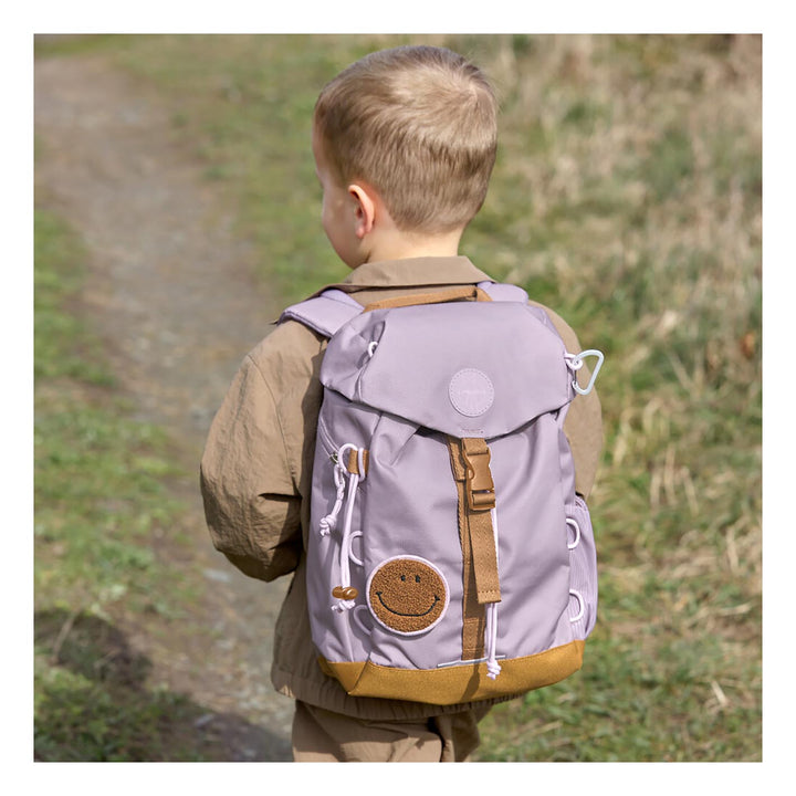LÄSSIG Wanderrucksack Kinder 9 L - Little Gang, flieder