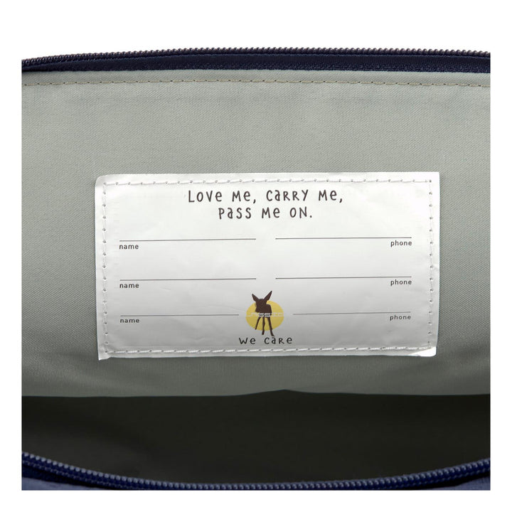 LÄSSIG Kindergartenrucksack Rolltop, klein - Little Gang, dunkelblau