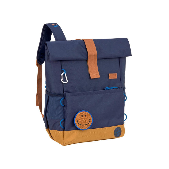 LÄSSIG Kinderrucksack Rolltop - Little Gang, dunkelblau