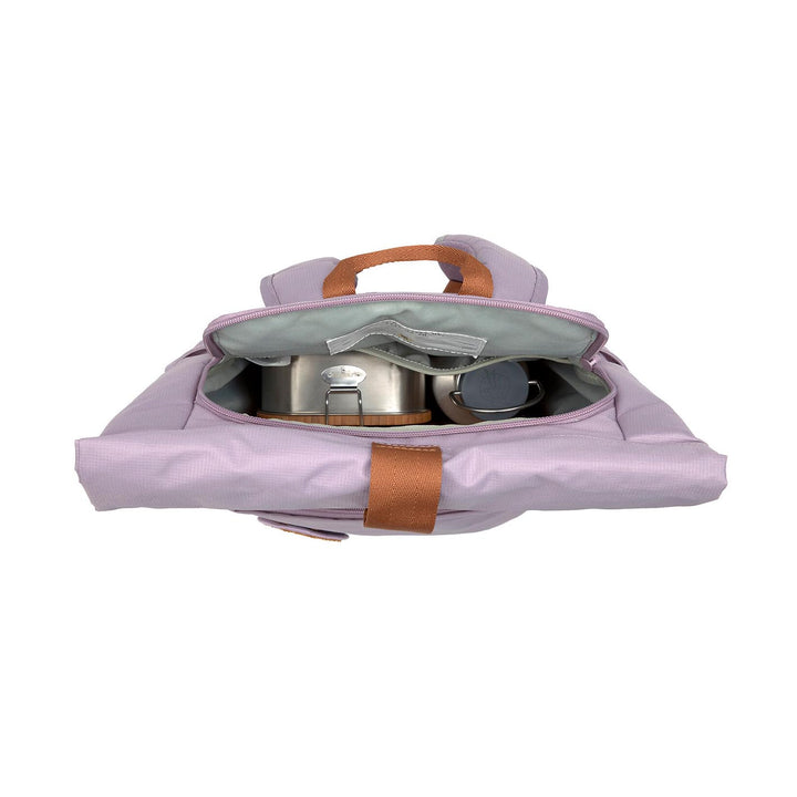 LÄSSIG Kinderrucksack Rolltop - Little Gang, flieder