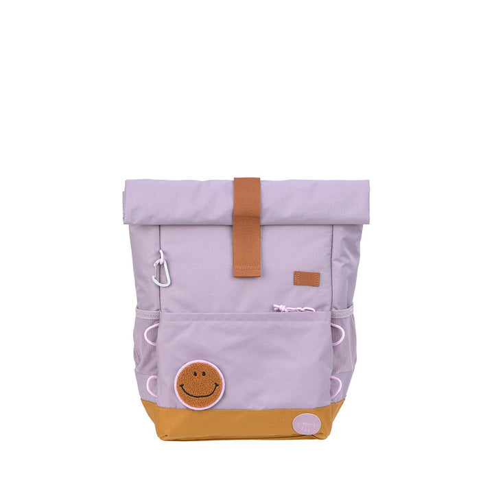 LÄSSIG Kinderrucksack Rolltop - Little Gang, flieder